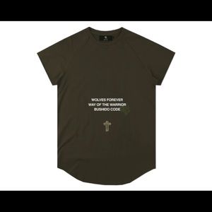 Darc Sport Bushido collection “Way of the Warrior” Cap sleeve (drop) tee XL